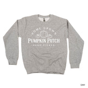Home Grown Pumpkin Patch - Basic Fleece Crewneck Little Mama Shirt Shop LLC
