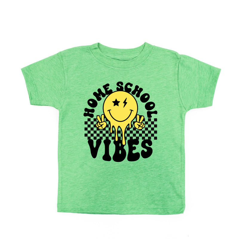 Home School Vibes - Peace Smiley - Short Sleeve Child Shirt