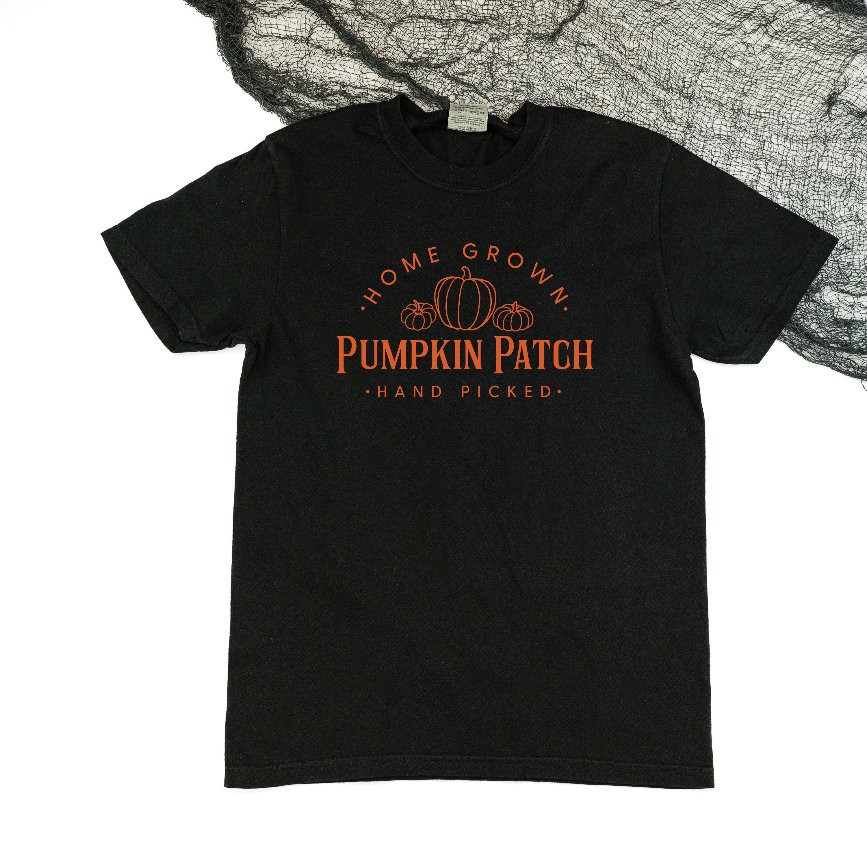 Home Grown Pumpkin Patch - SHORT SLEEVE COMFORT COLORS TEE Little Mama Shirt Shop