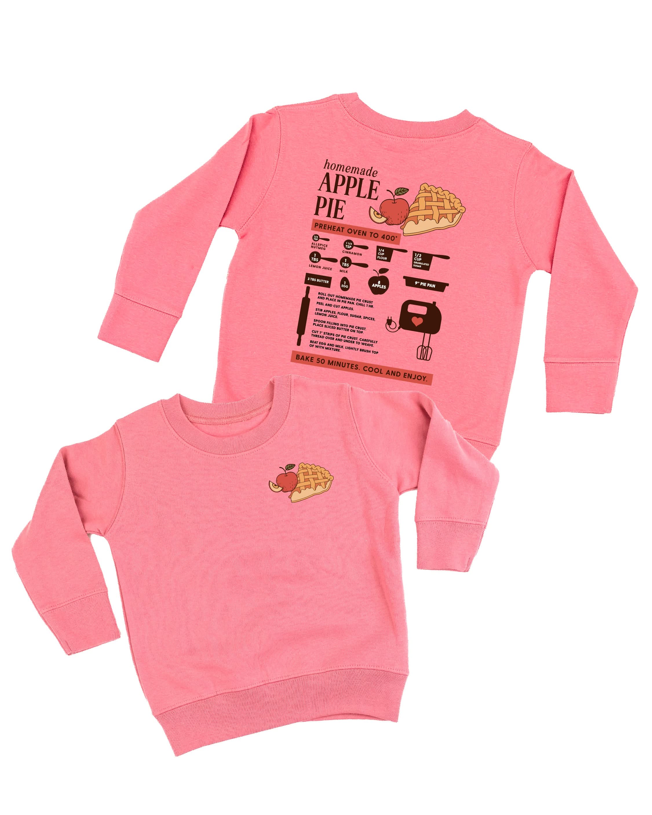 Homemade Apple Pie - Child Sweater Little Mama Shirt Shop