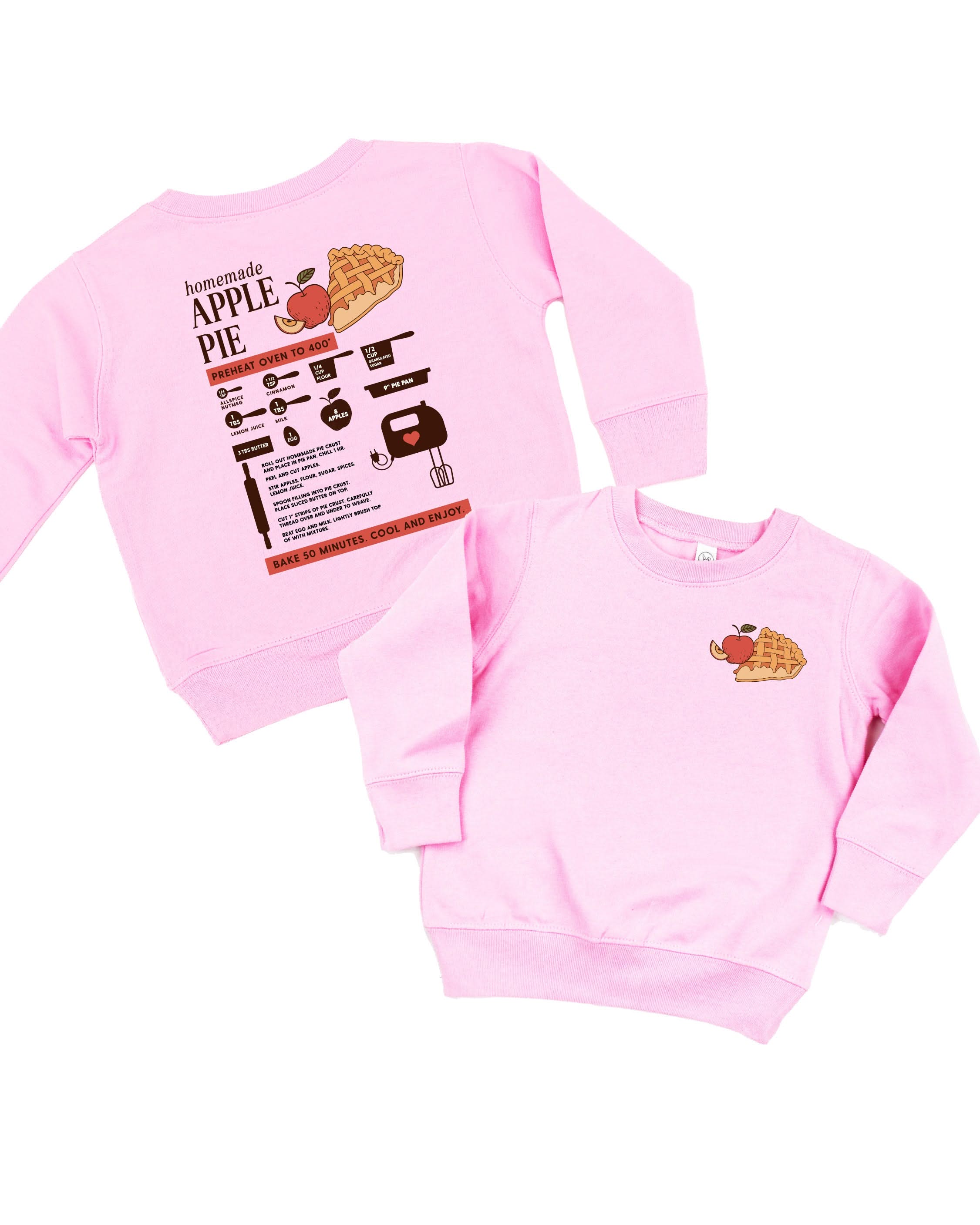 Homemade Apple Pie - Child Sweater Little Mama Shirt Shop