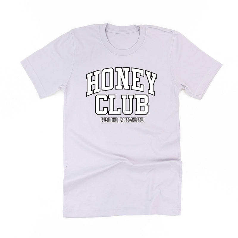 Varsity Style - HONEY Club - Proud Member - Unisex Tee