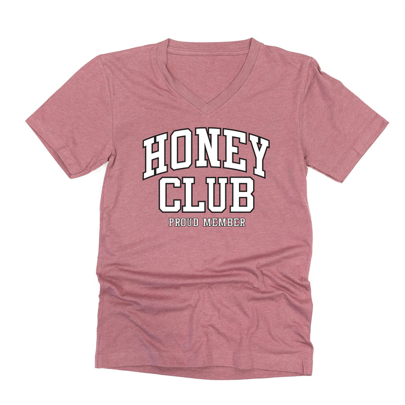 Varsity Style - HONEY Club - Proud Member - Unisex Tee