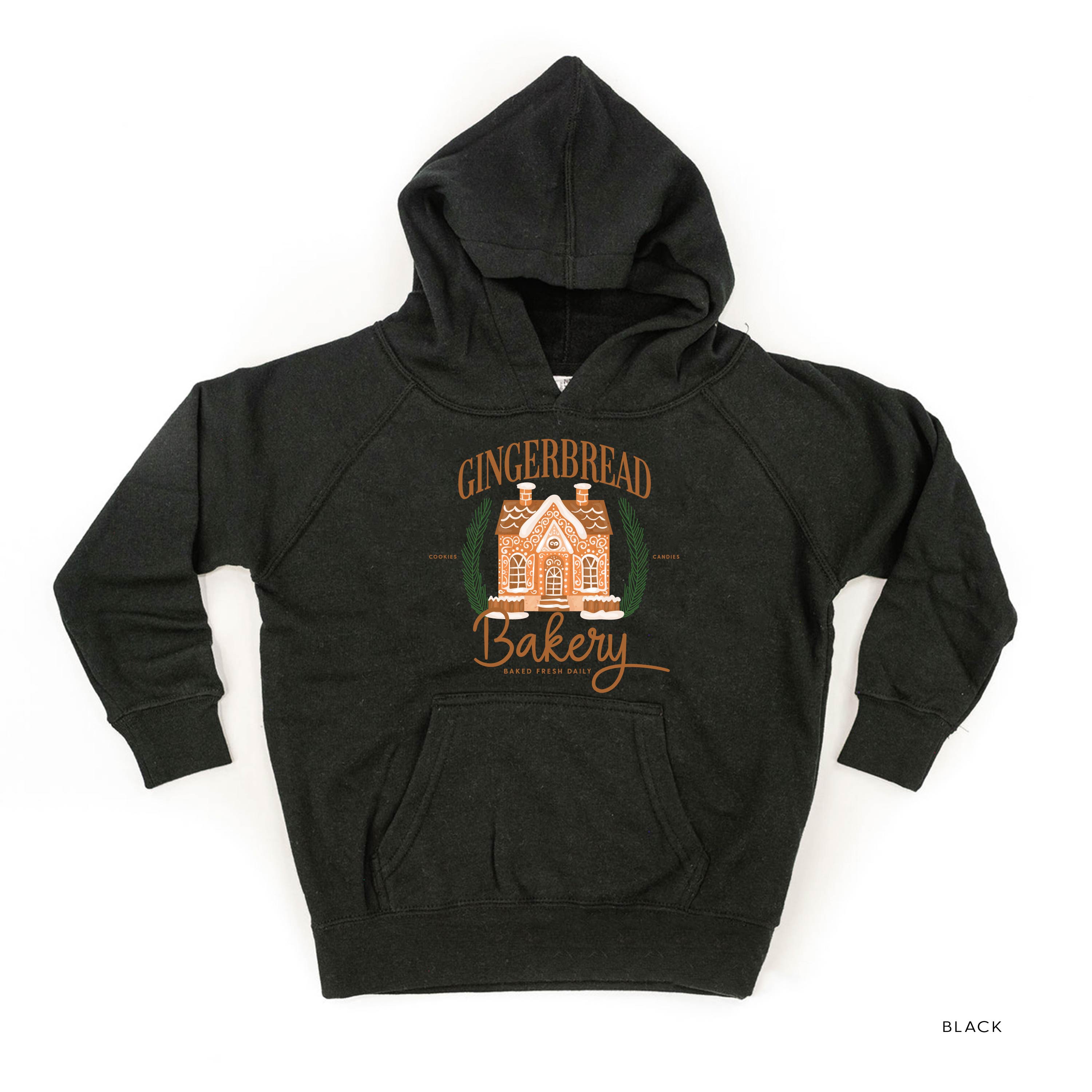 Gingerbread Bakery - Child HOODIE Little Mama Shirt Shop LLC