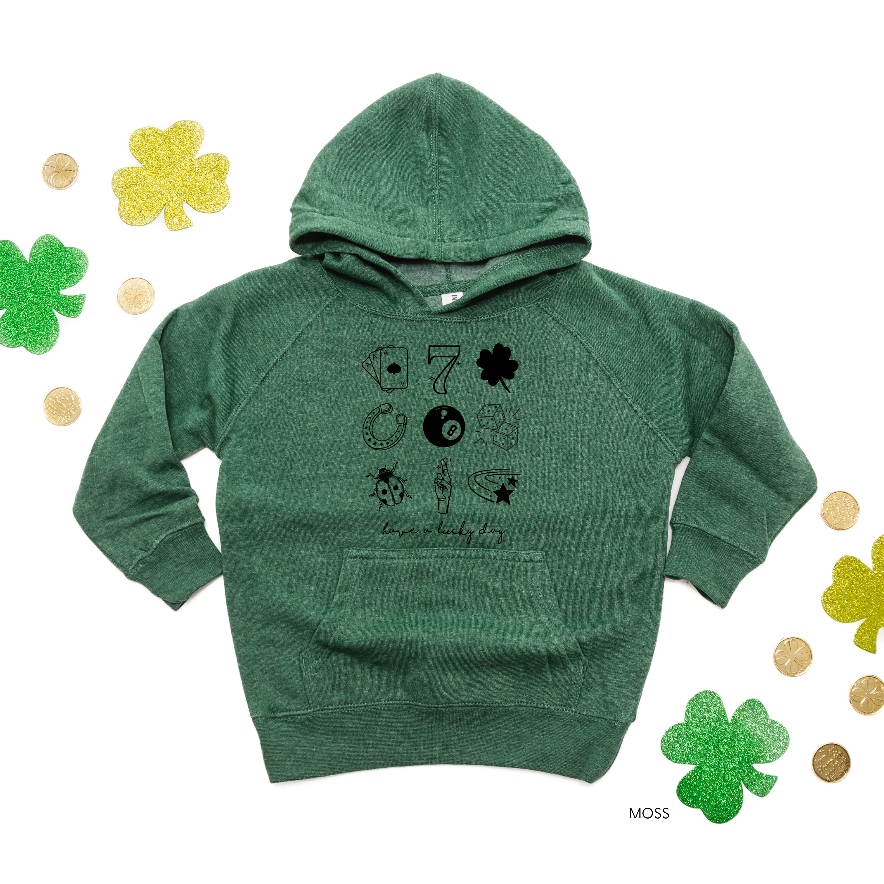Have A Lucky Day - Child HOODIE Little Mama Shirt Shop