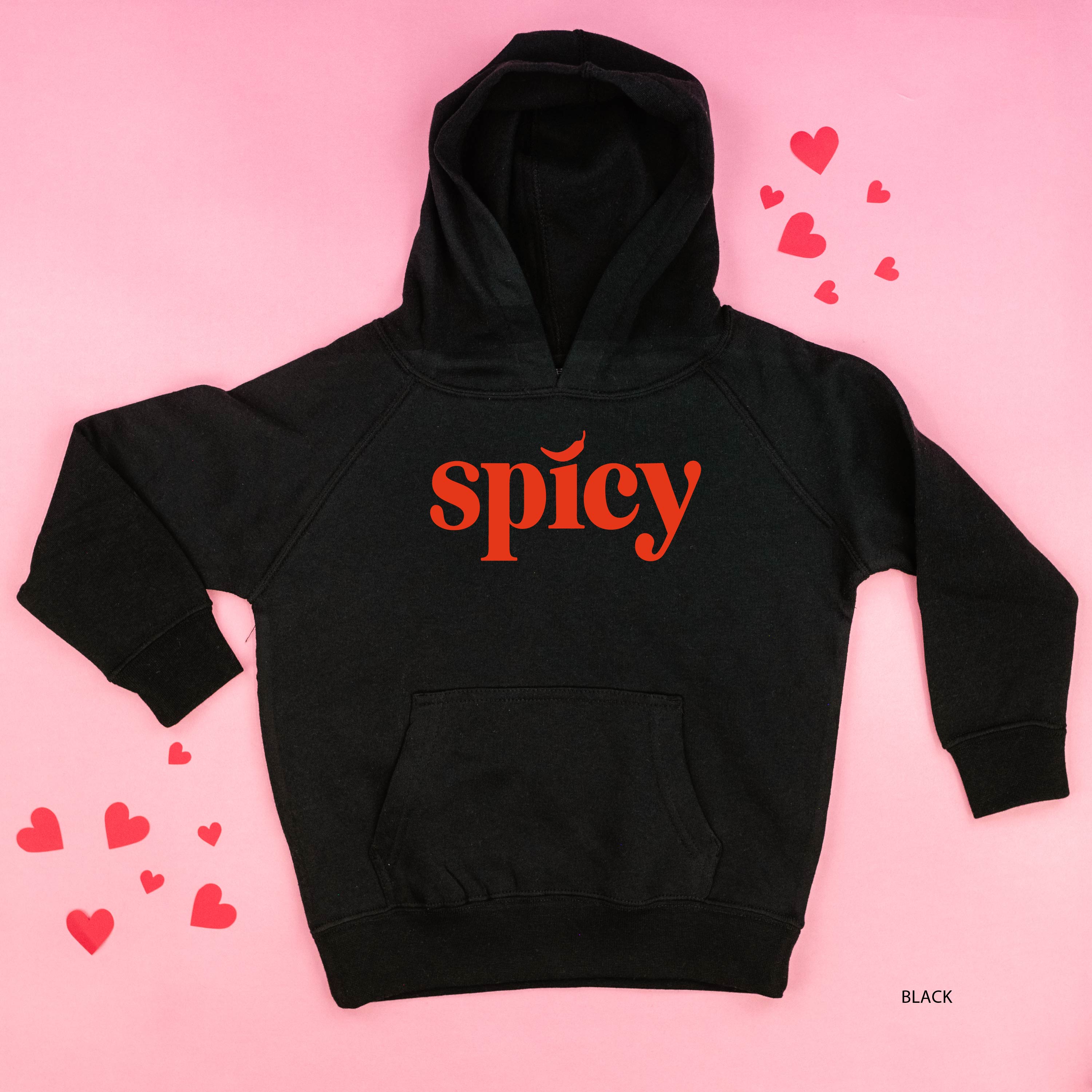 Spicy - Child Hoodie Little Mama Shirt Shop LLC