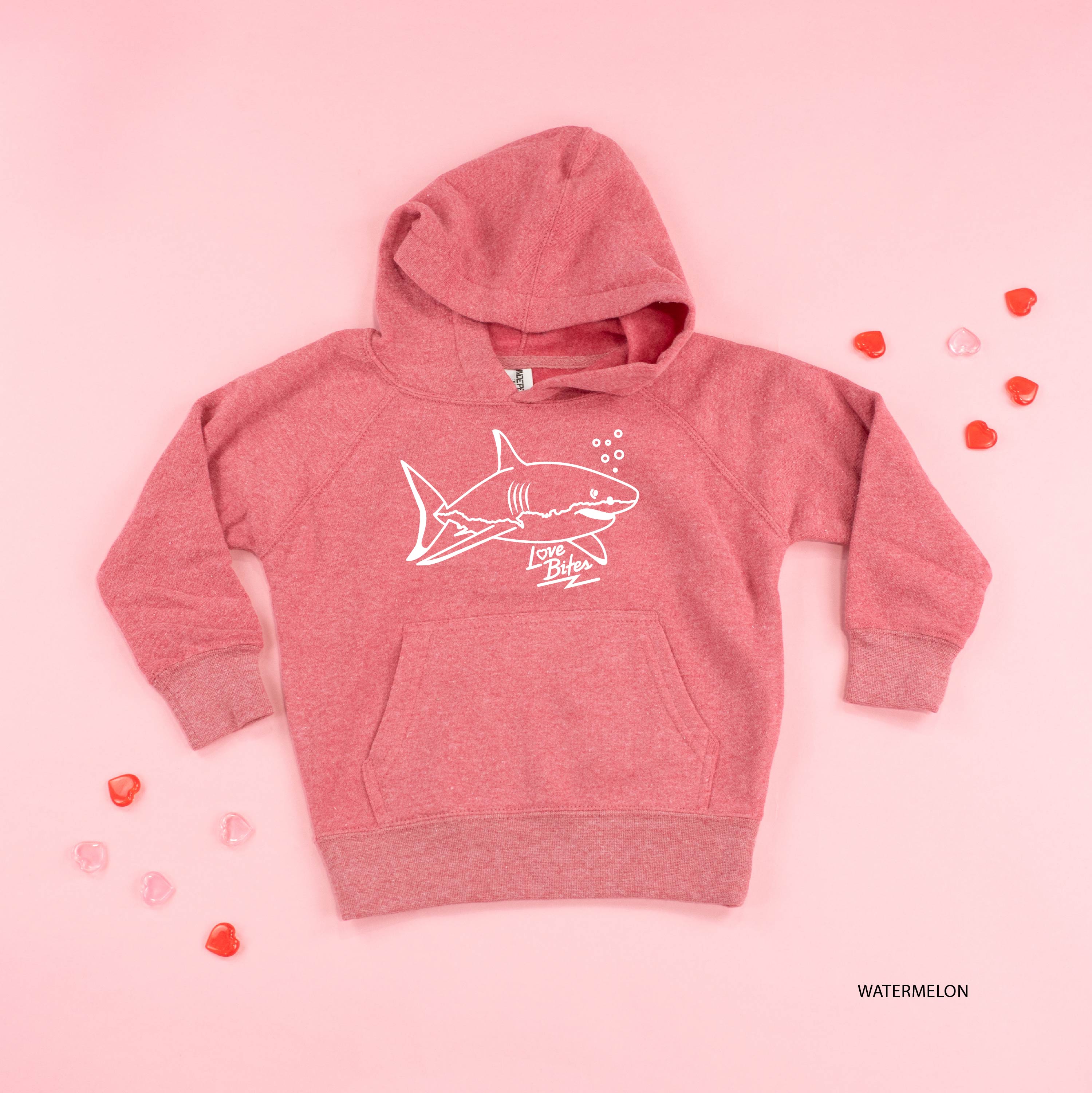 Love Bites - Child Hoodie Little Mama Shirt Shop LLC