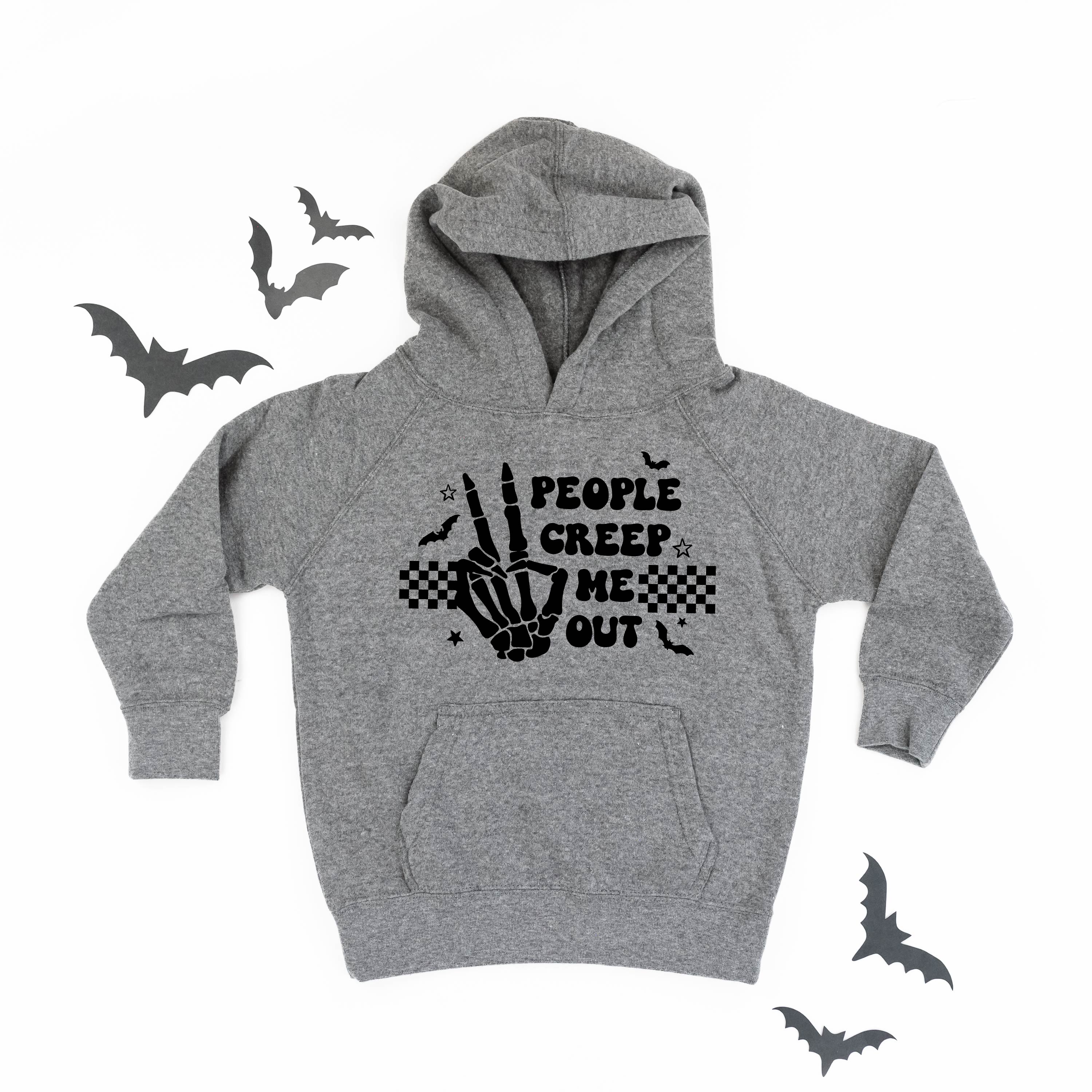 People Creep Me Out - Child Hoodie Little Mama Shirt Shop LLC