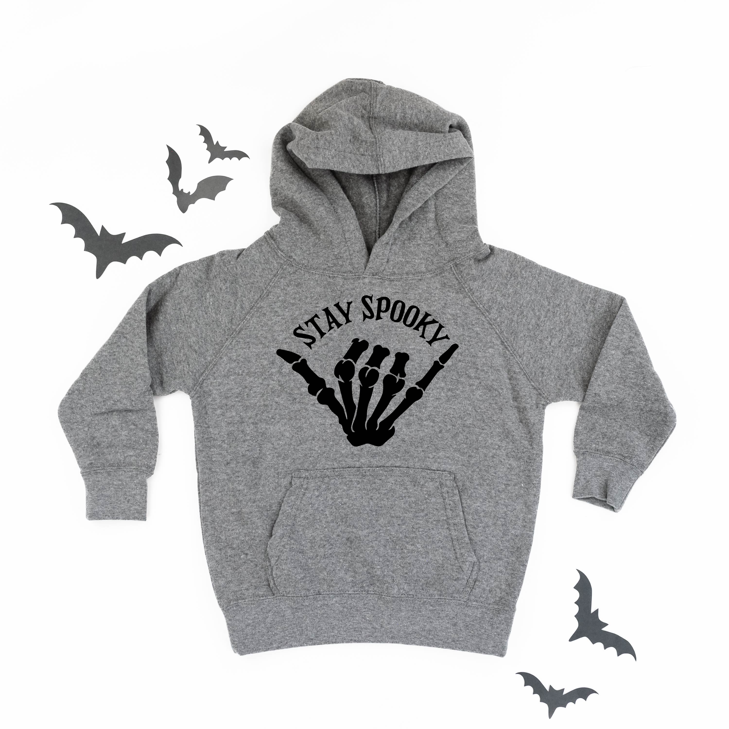 Stay Spooky Skelly Hand - Child Hoodie Little Mama Shirt Shop LLC