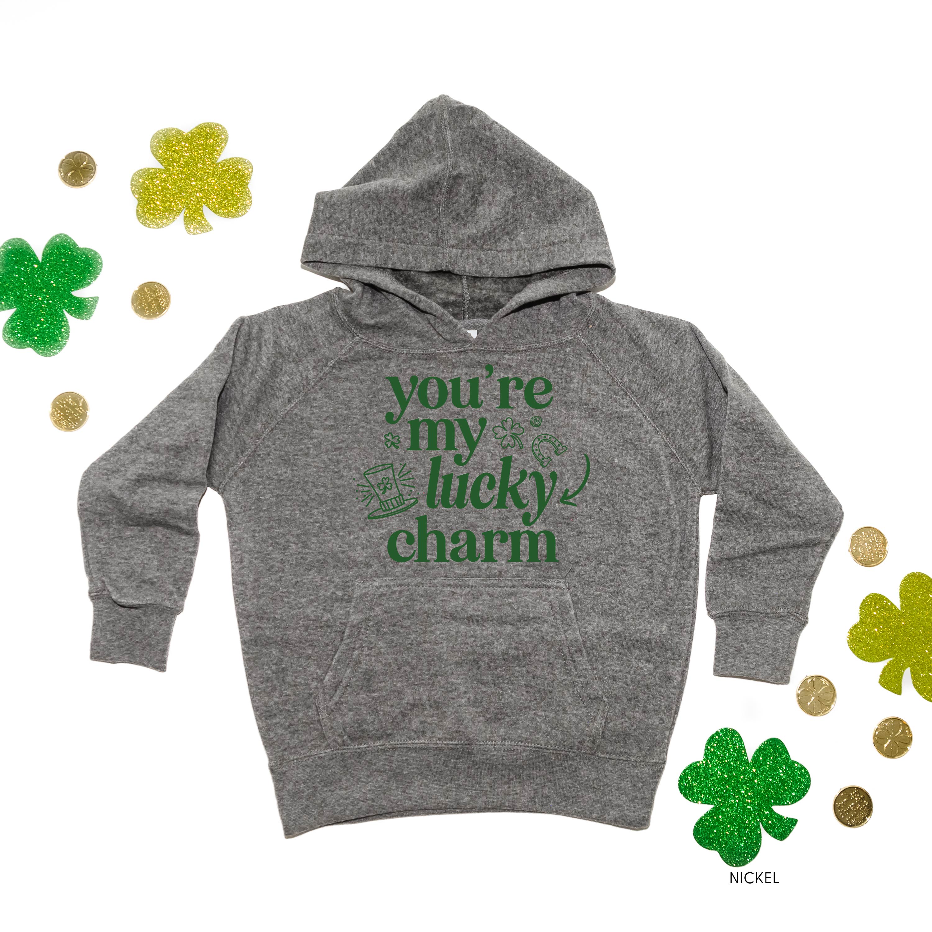 You're My Lucky Charm - Child HOODIE Little Mama Shirt Shop