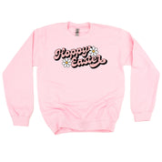 Hoppy Easter - Daisies - BASIC Fleece Little Mama Shirt Shop LLC