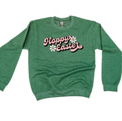 Hoppy Easter - Daisies - BASIC Fleece Little Mama Shirt Shop LLC