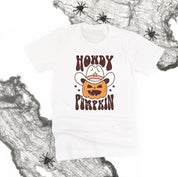 Howdy Pumpkin - Unisex Tee Little Mama Shirt Shop