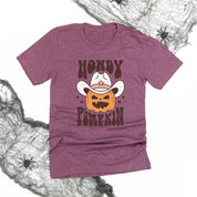 Howdy Pumpkin - Unisex Tee Little Mama Shirt Shop