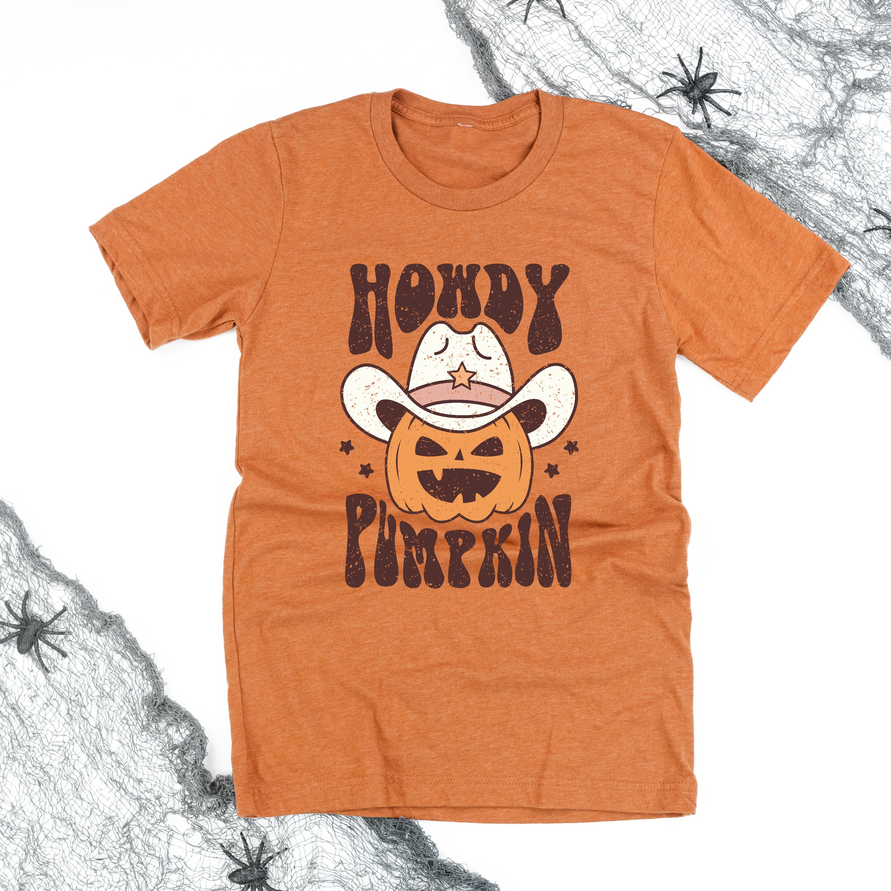Howdy Pumpkin - Unisex Tee Little Mama Shirt Shop