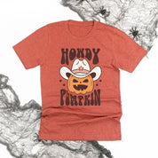 Howdy Pumpkin - Unisex Tee Little Mama Shirt Shop