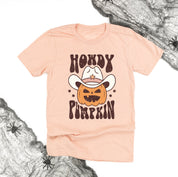 Howdy Pumpkin - Unisex Tee Little Mama Shirt Shop