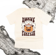 Howdy Pumpkin - Unisex Tee Little Mama Shirt Shop