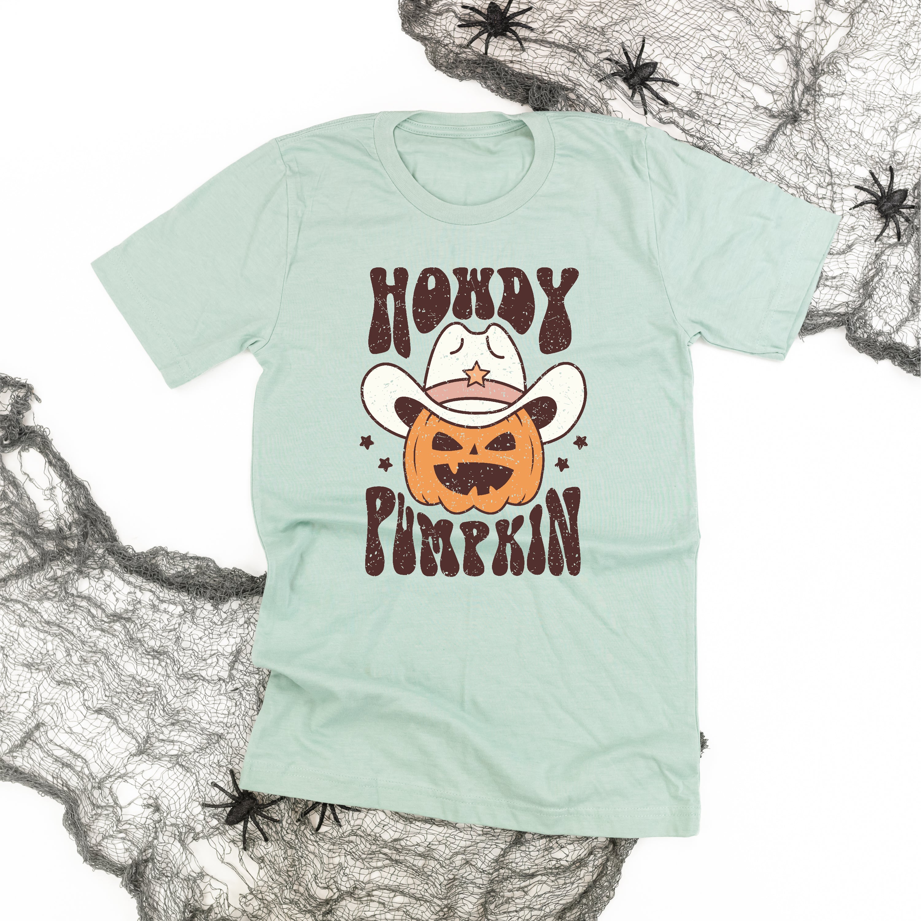 Howdy Pumpkin - Unisex Tee Little Mama Shirt Shop