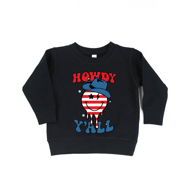 Howdy Y'all - Cowboy Smiley - Child Sweater