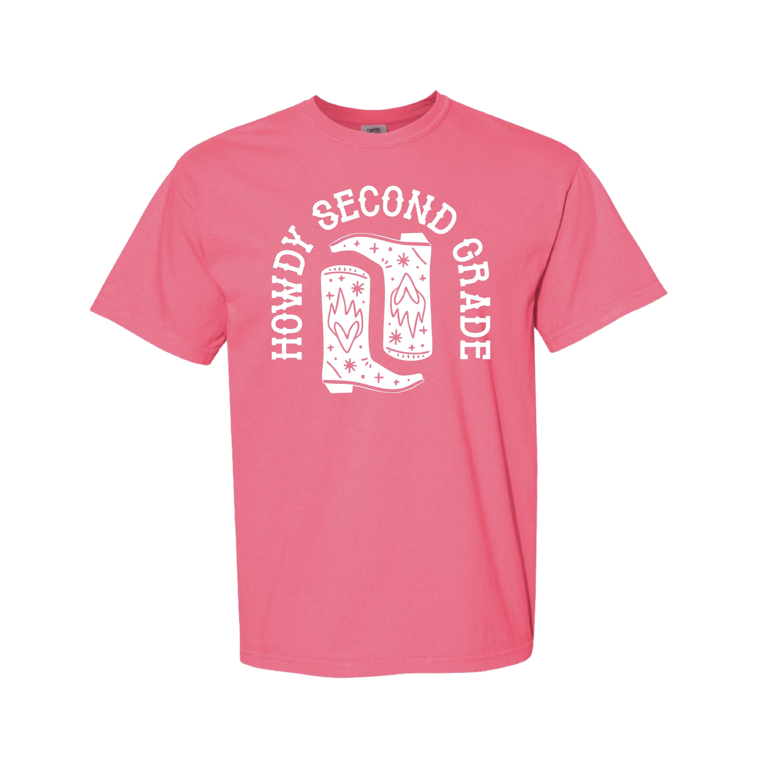 Howdy (Choose Your Grade) - Comfort Colors Tee Little Mama Shirt Shop