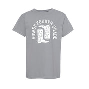 Howdy (Choose Your Grade) - YOUTH Comfort Colors Tee Little Mama Shirt Shop