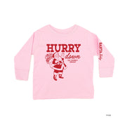 Hurry Down The Chimney Tonight (sd) - Child LONG SLEEVE Tee Little Mama Shirt Shop