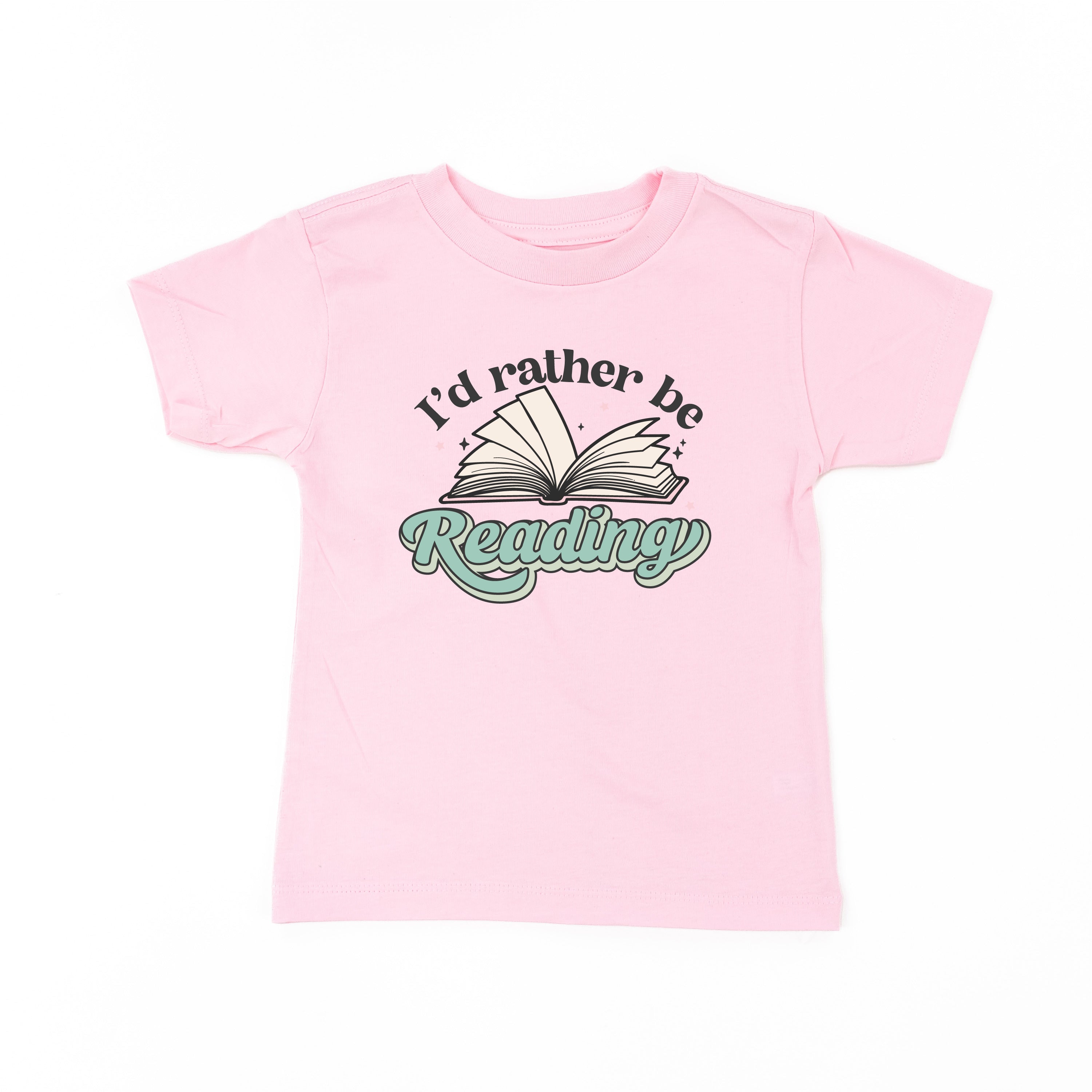 I'd Rather Be Reading - Child Tee – Little Mama Shirt Shop LLC