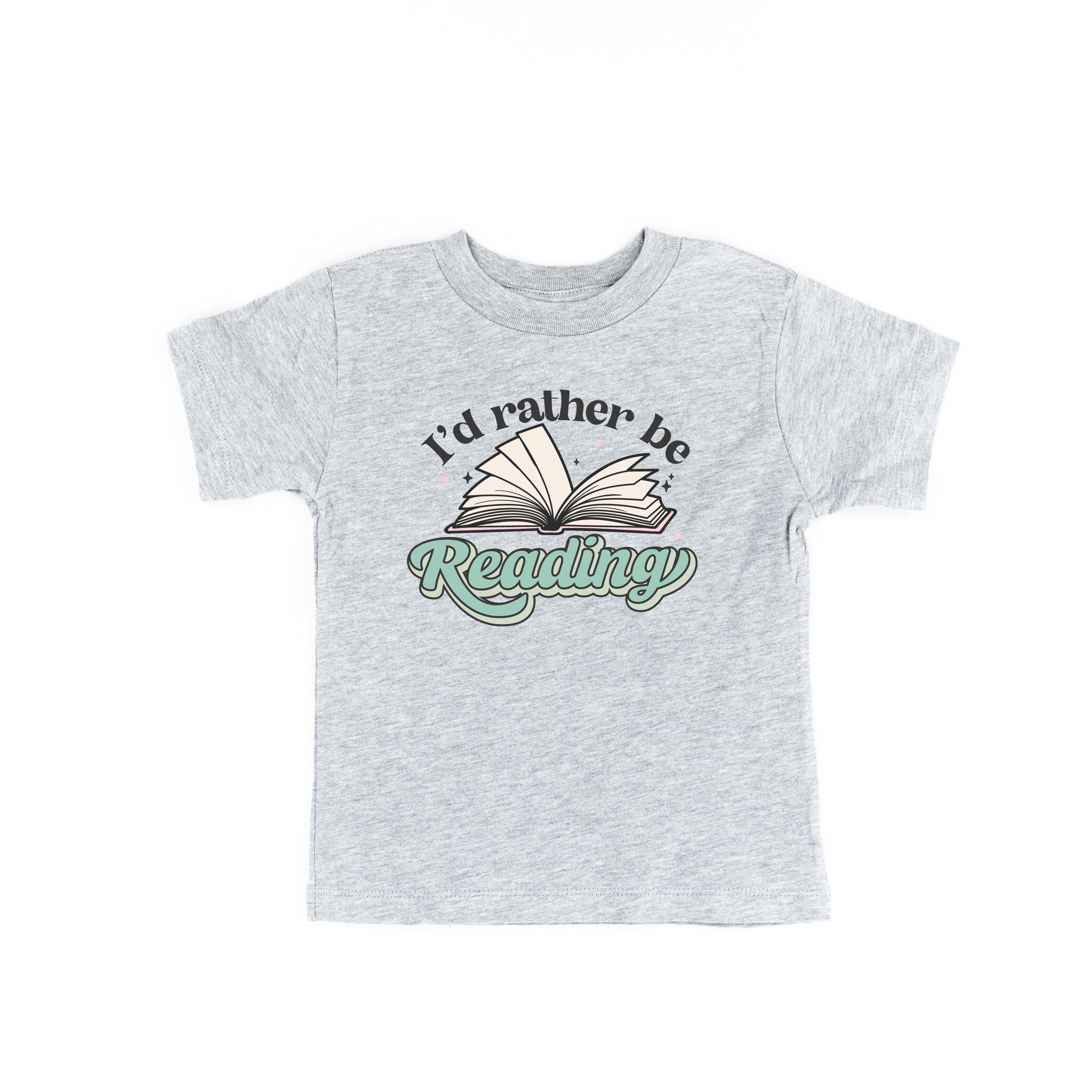 I'd Rather Be Reading - Child Tee – Little Mama Shirt Shop LLC