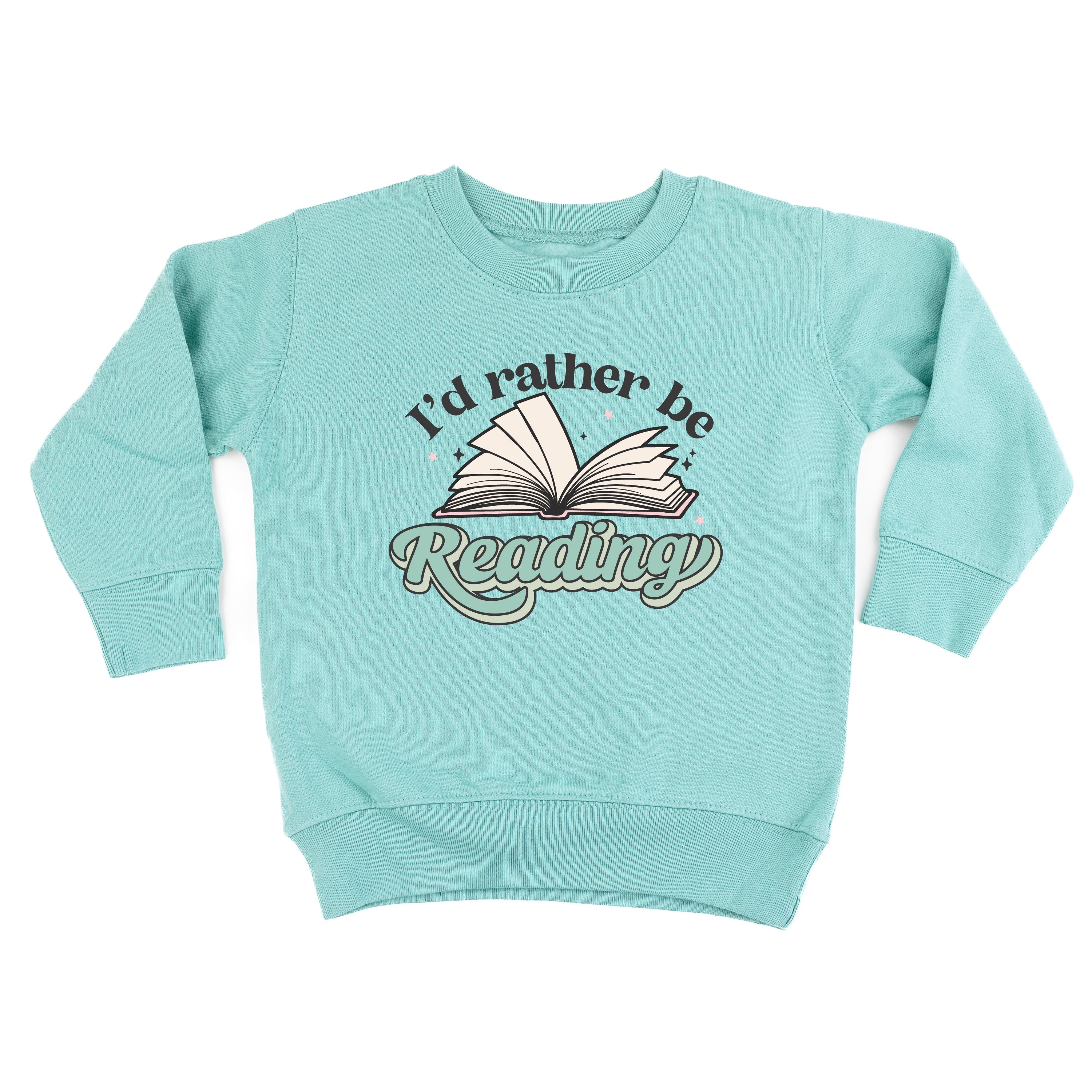 I'd Rather Be Reading - Child Sweater Little Mama Shirt Shop