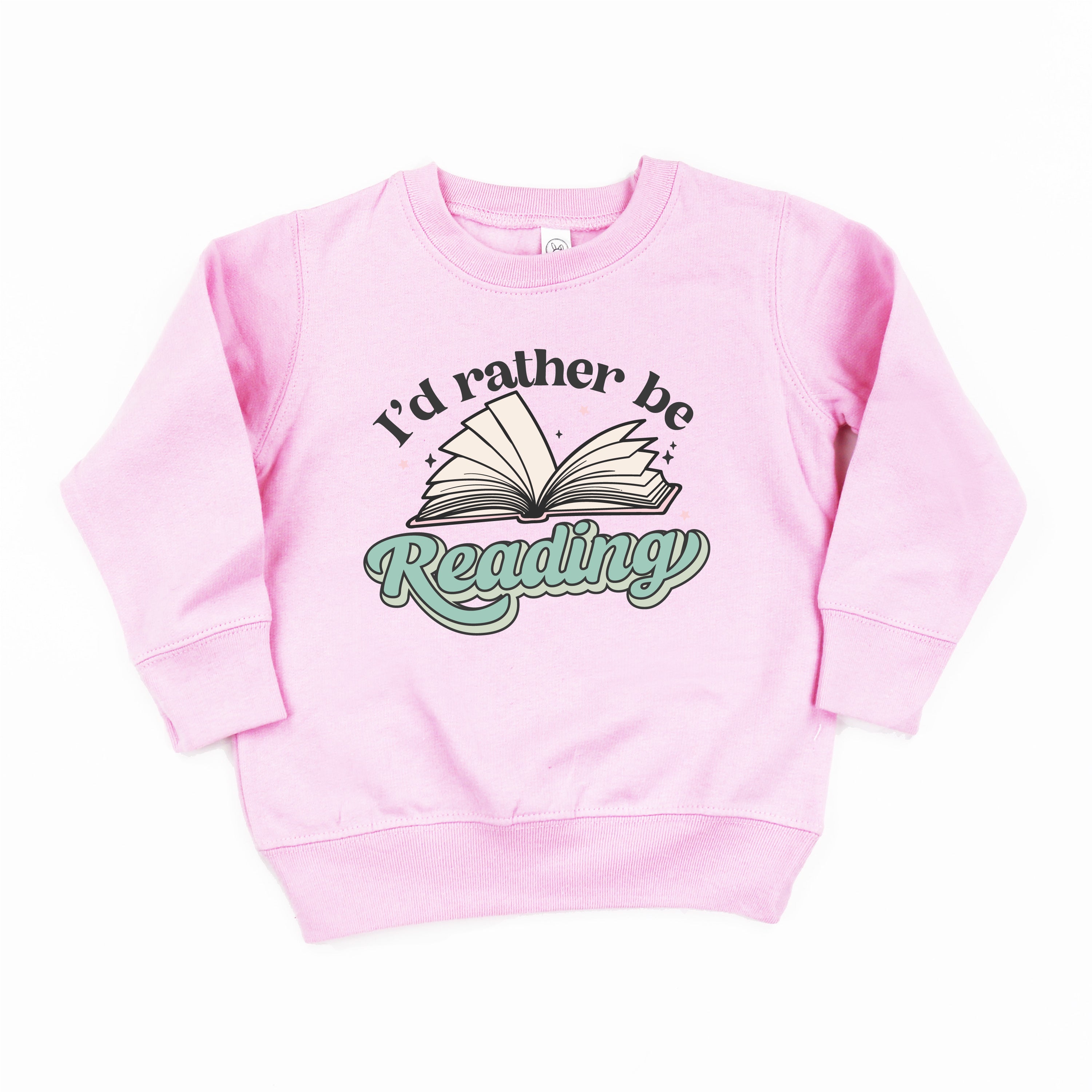 I'd Rather Be Reading - Child Sweater Little Mama Shirt Shop