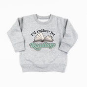 I'd Rather Be Reading - Child Sweater Little Mama Shirt Shop