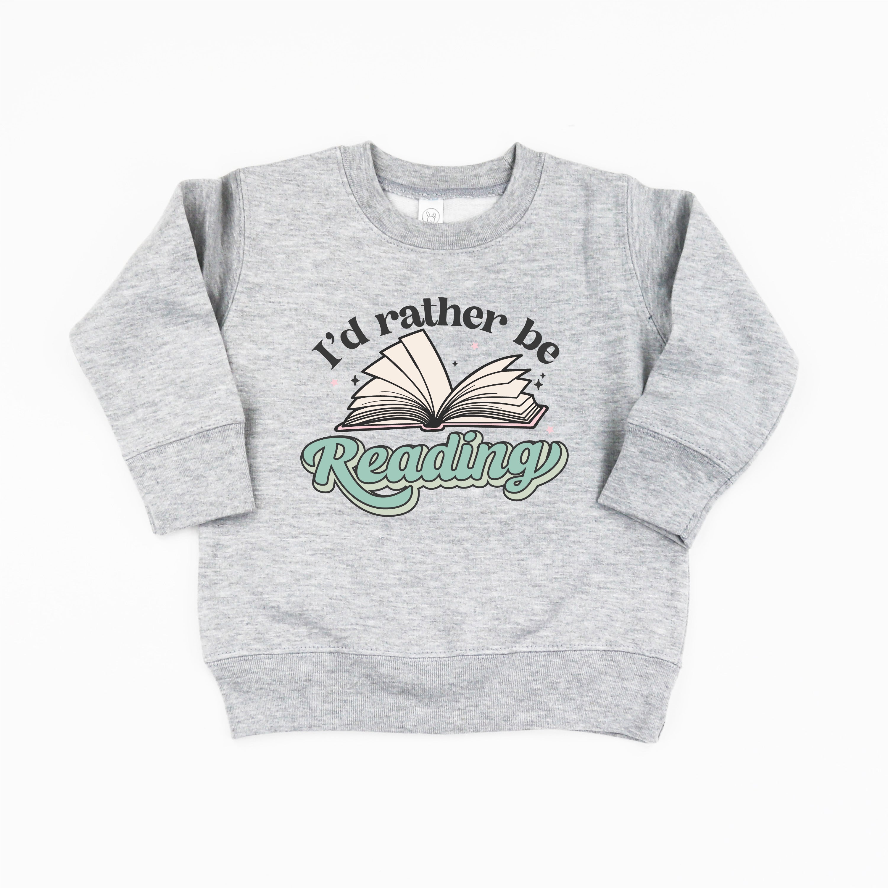 I'd Rather Be Reading - Child Sweater Little Mama Shirt Shop