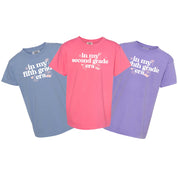 In My (Choose Your Grade) Era - YOUTH Comfort Colors Tee Little Mama Shirt Shop