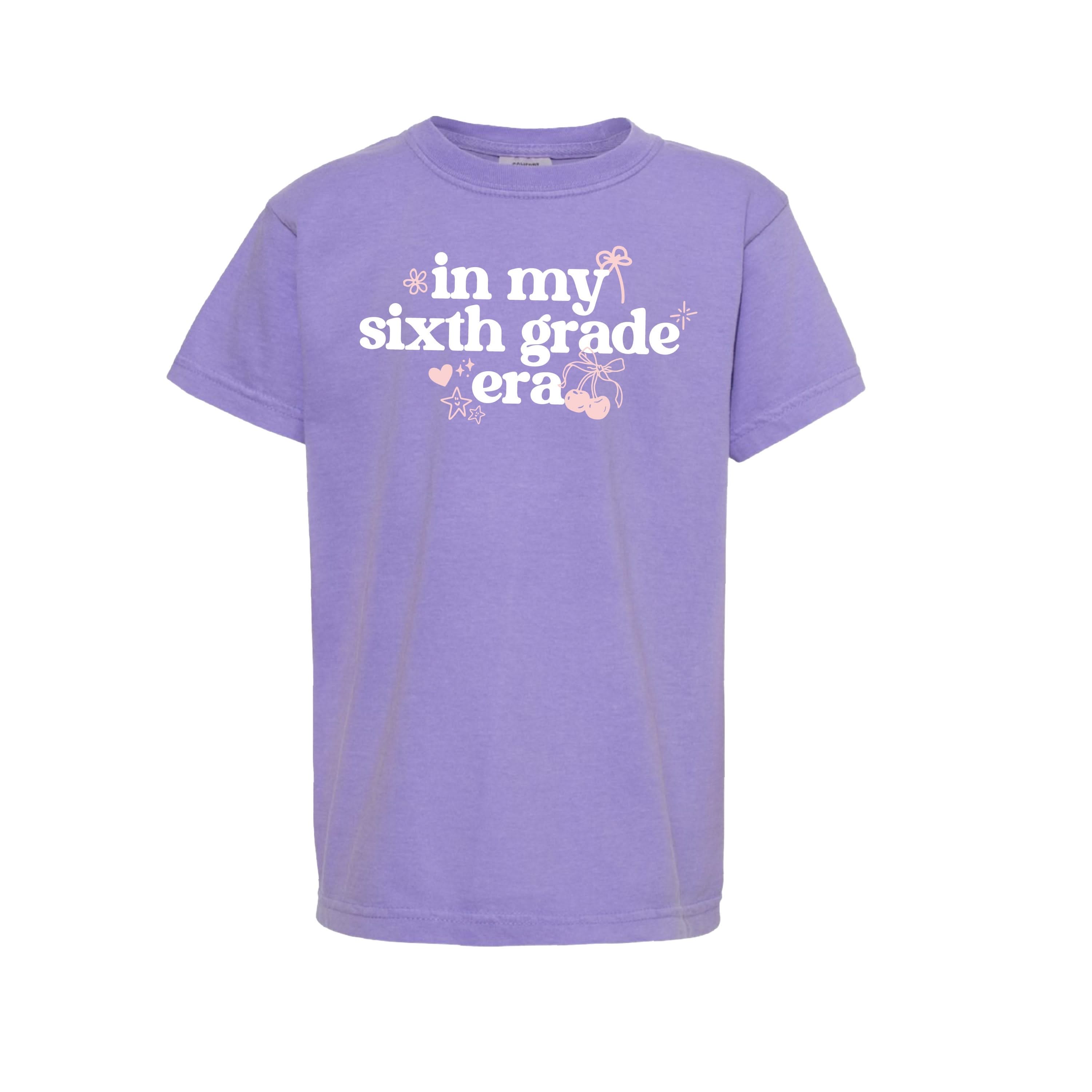In My (Choose Your Grade) Era - YOUTH Comfort Colors Tee Little Mama Shirt Shop