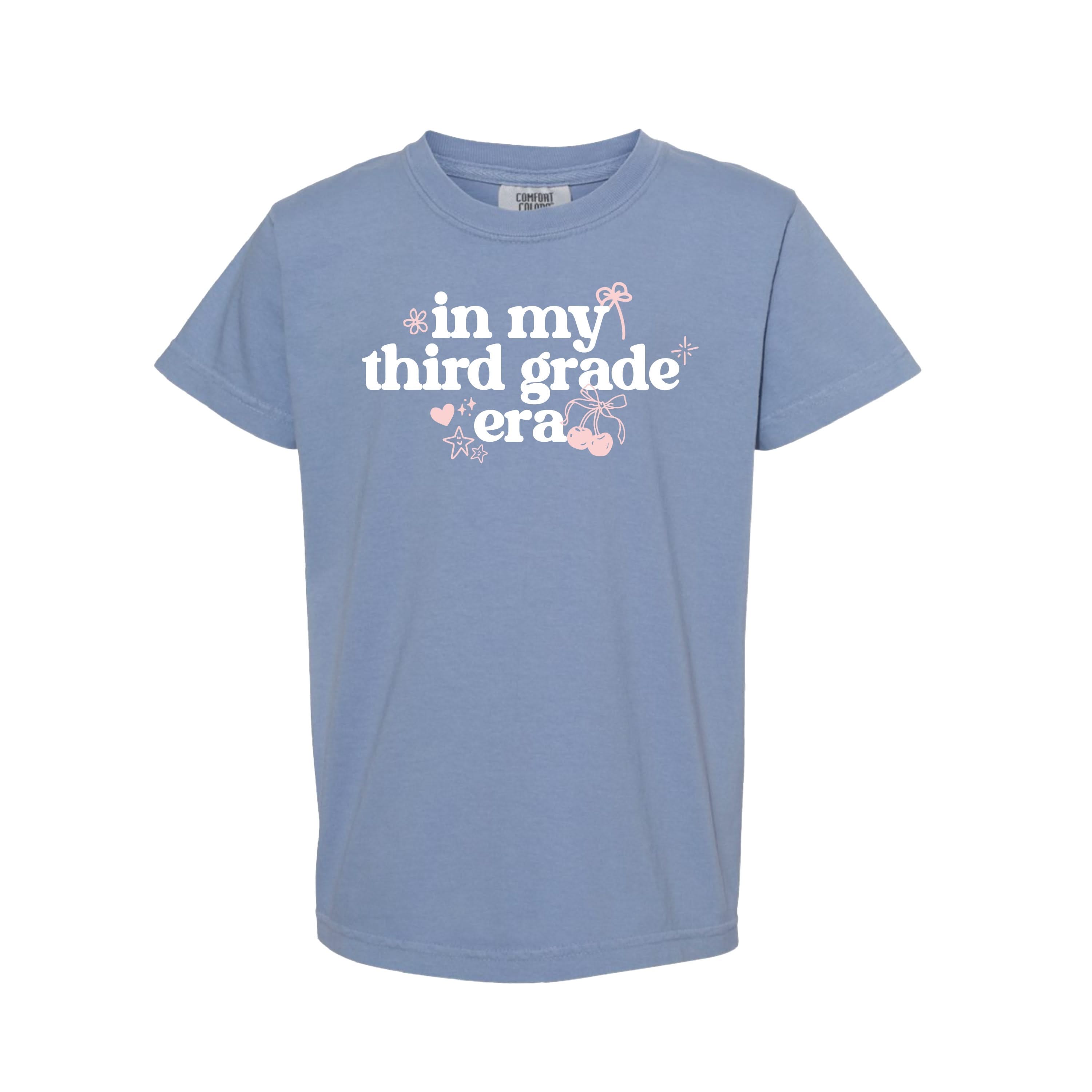 In My (Choose Your Grade) Era - YOUTH Comfort Colors Tee Little Mama Shirt Shop