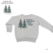 In My Heart Is A Christmas Tree Farm (pf&b) - Child Sweater Little Mama Shirt Shop