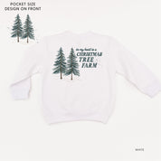 In My Heart Is A Christmas Tree Farm (pf&b) - Child Sweater Little Mama Shirt Shop