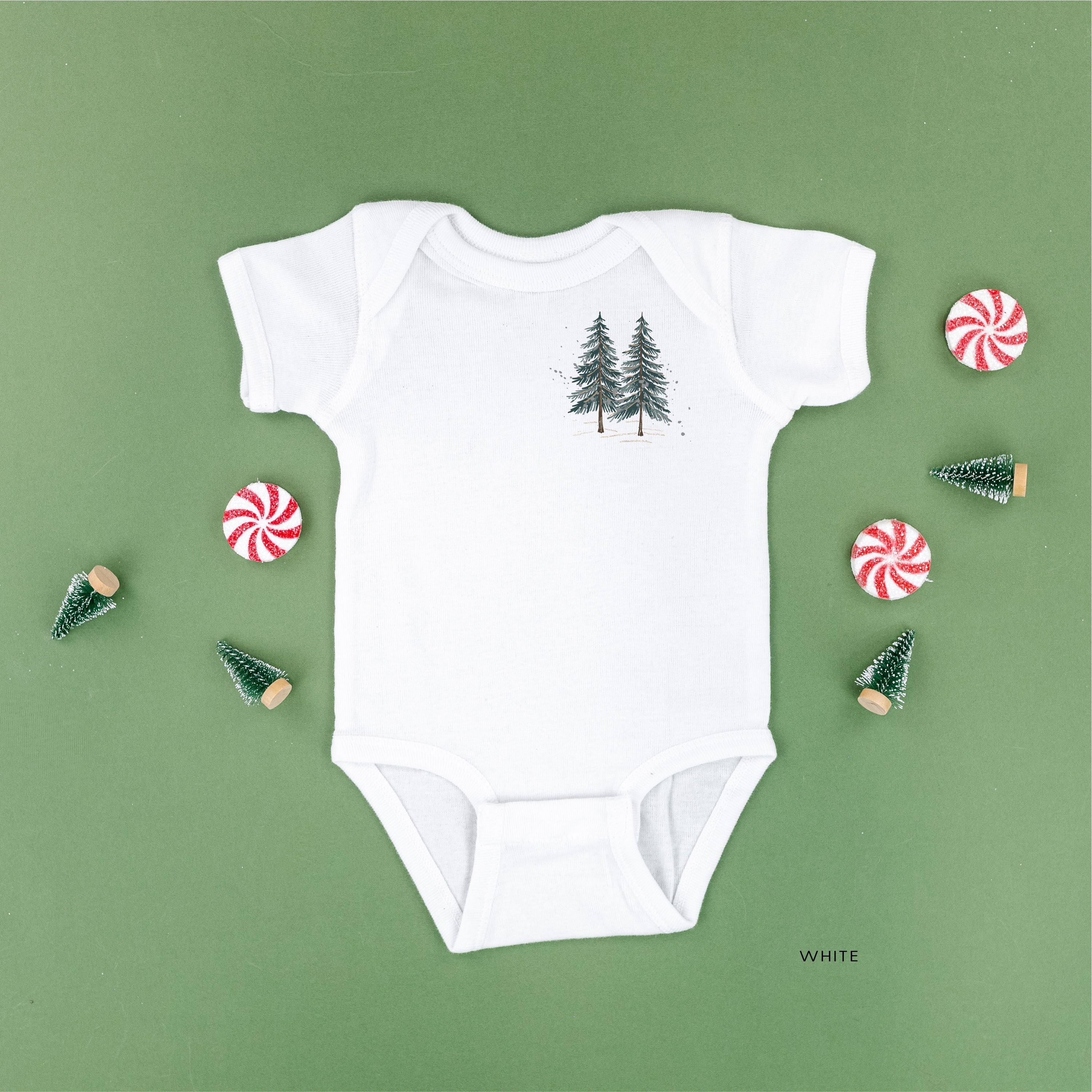 In My Heart Is A Christmas Tree Farm (pf&b) - Child Tee Little Mama Shirt Shop