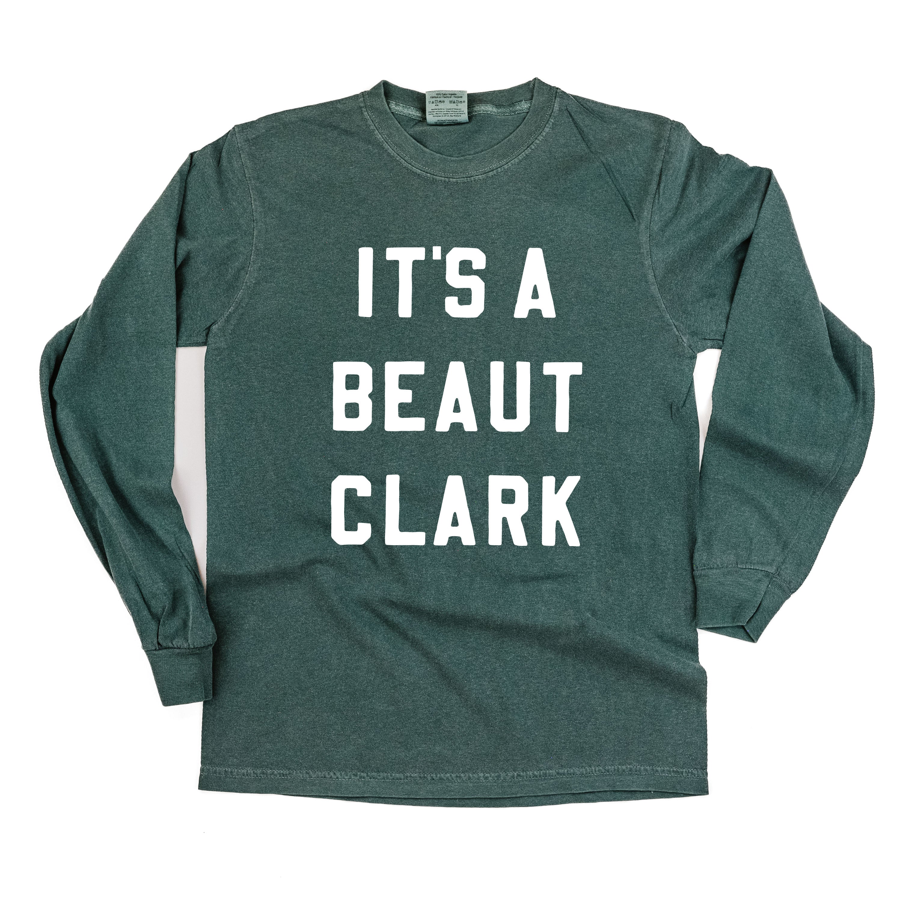 It's A Beaut Clark - LONG SLEEVE Comfort Colors Tee Little Mama Shirt Shop