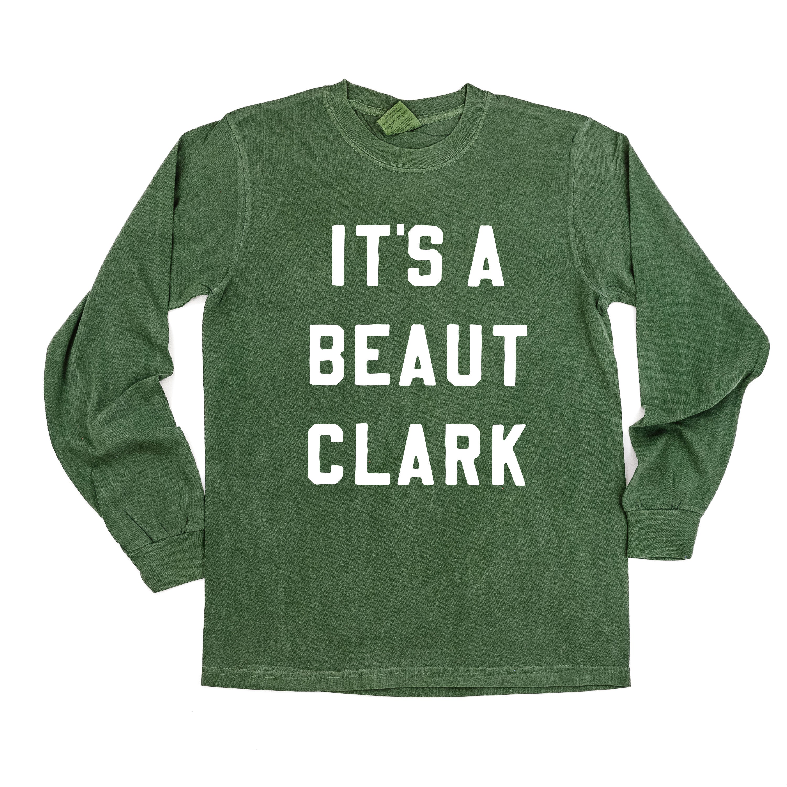 It's A Beaut Clark - LONG SLEEVE Comfort Colors Tee Little Mama Shirt Shop
