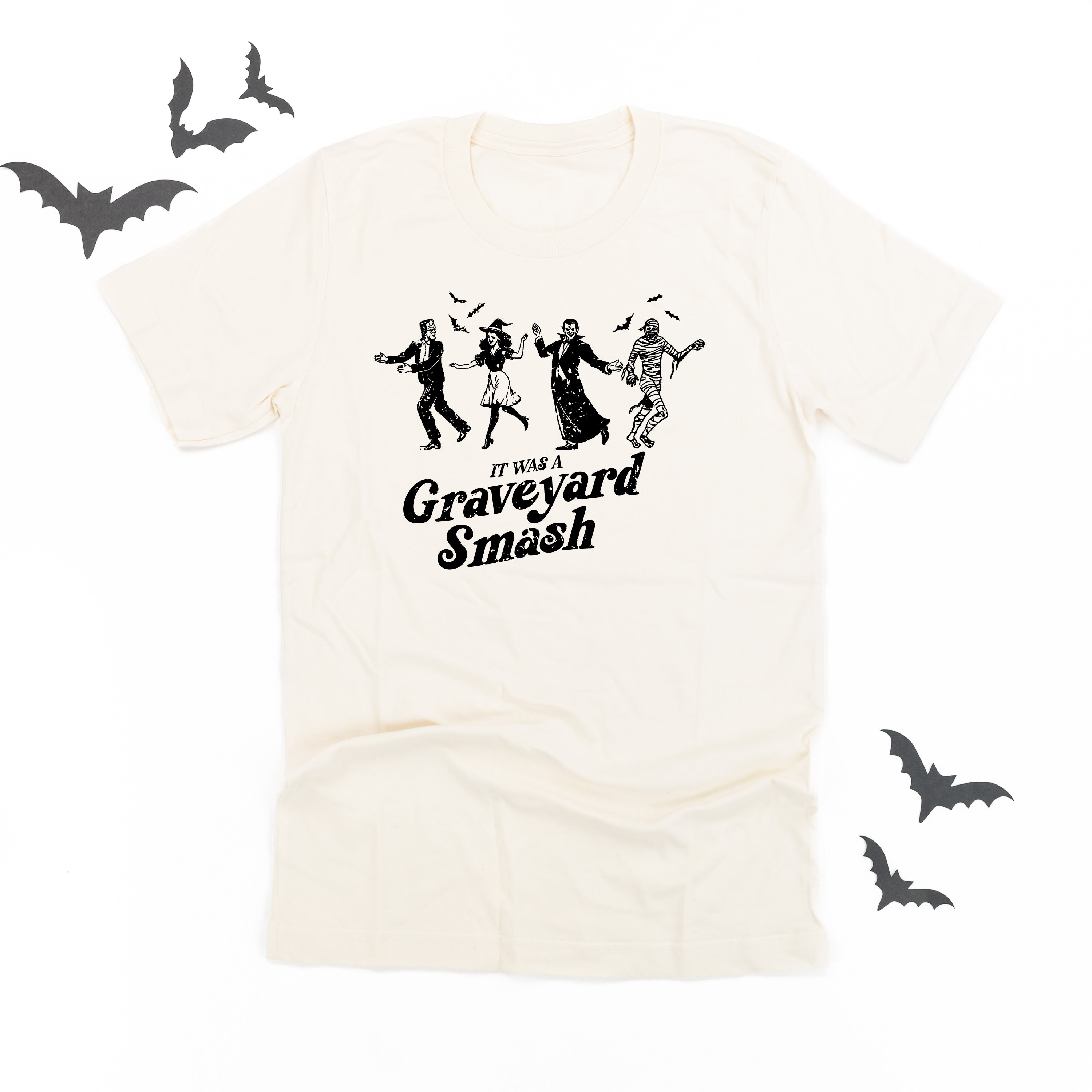 It Was a Graveyard Smash - Unisex Tee Little Mama Shirt Shop