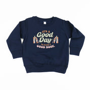 It's A Good Day to Read a Good Book - Child Sweater Little Mama Shirt Shop