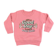 It's A Good Day to Read a Good Book - Child Sweater Little Mama Shirt Shop