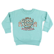 It's A Good Day to Read a Good Book - Child Sweater Little Mama Shirt Shop