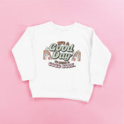 It's A Good Day to Read a Good Book - Child Sweater Little Mama Shirt Shop