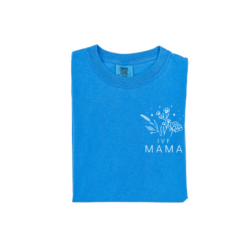 IVF MAMA - Bouquet - Pocket Size - SHORT SLEEVE COMFORT COLORS TEE