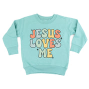 Boy Version - Jesus Loves Me - Child Sweater Little Mama Shirt Shop