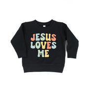 Boy Version - Jesus Loves Me - Child Sweater Little Mama Shirt Shop