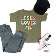 Boy Version - Jesus Loves Me - Child Tee Little Mama Shirt Shop
